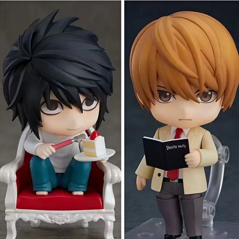 10cm Death Note Anime Figure 1160 Yagami Light Action Figure 1200 L