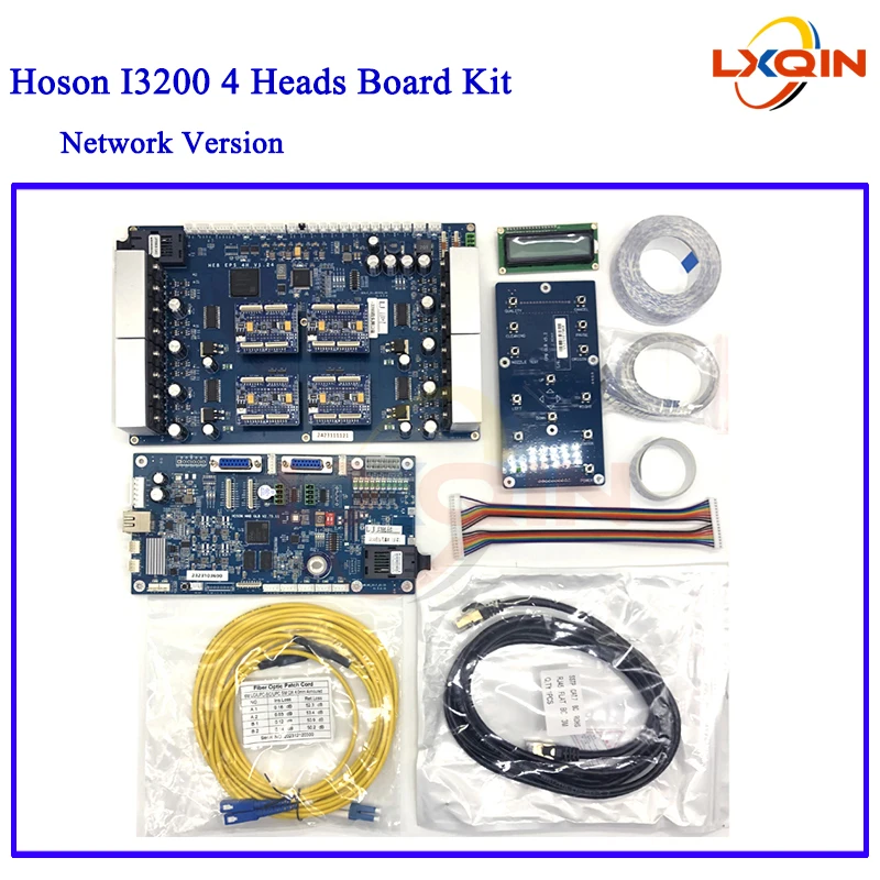 

Плата Hoson i3200 для печатающей головки Epson I3200, комплект электроники для печатающей головки экосольвентного принтера, kiNetwork Version