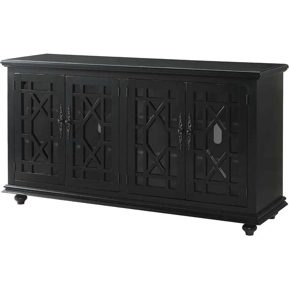 

Cassandra 63" TV Stand, Antique Black