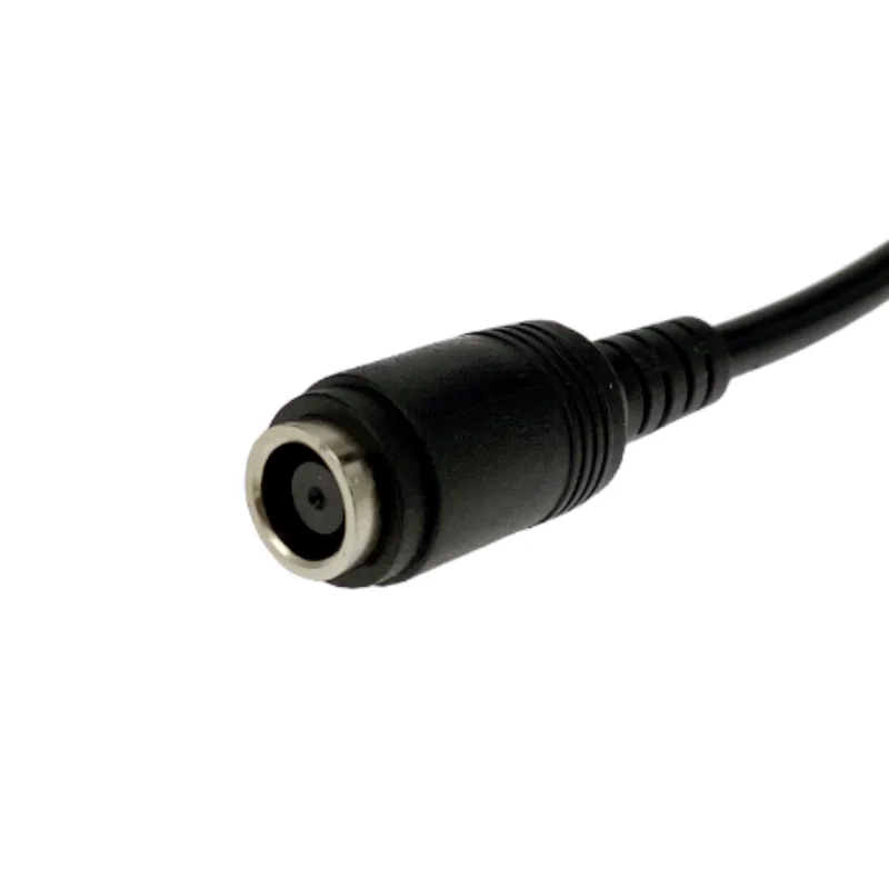 HP 노트북용 DC 전원 중앙 핀 앵글 어댑터 커넥터 코드 케이블, 7.4x5.0mm 암에서 4.5x3.0mm 수