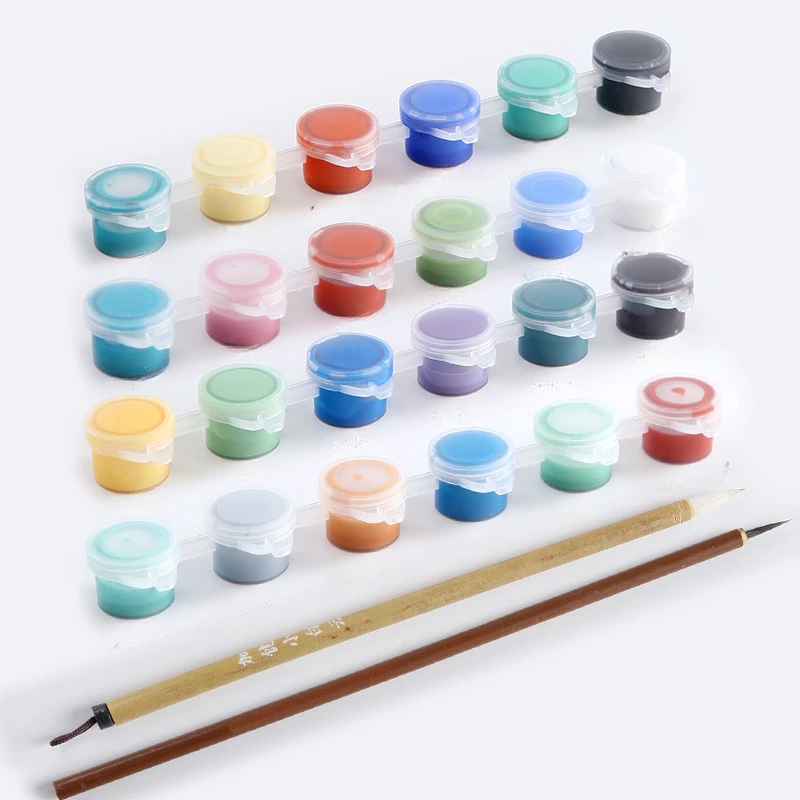 24 Colors Ceramic Underglaze Concentrated Pigment 850&deg;C Low Temperature Hand-painted Glaze Pottery Colored Glaze