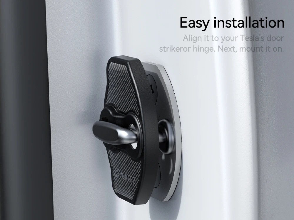 For Tesla 3 Y Highland Juniper Door Lock Protector Easy to Assemble Car Car Door