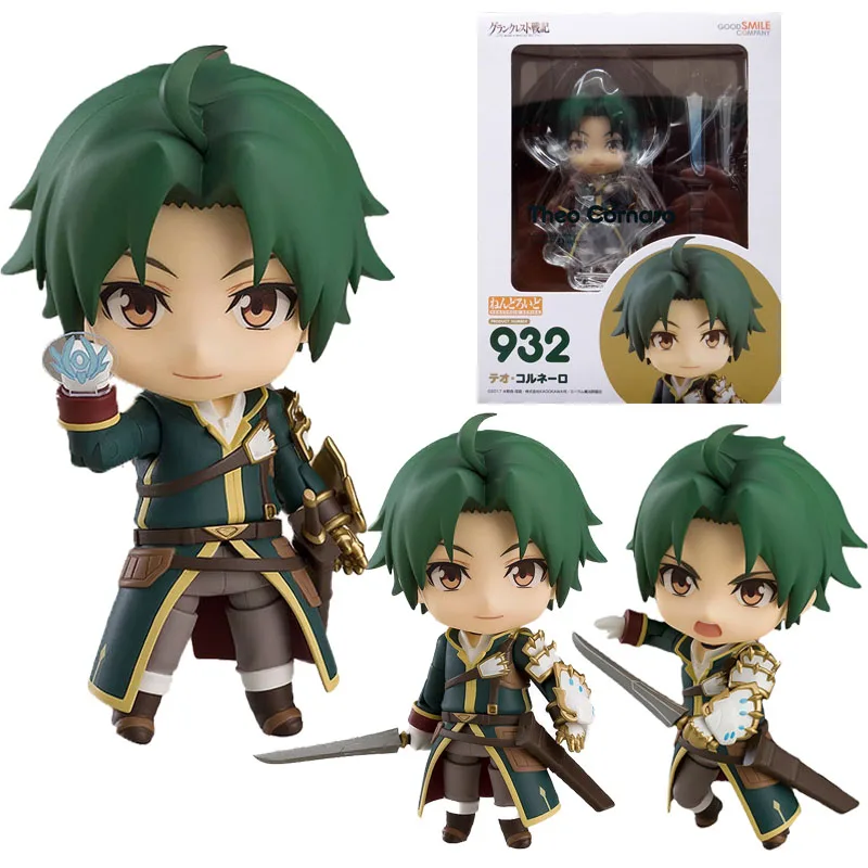 

In Stock Original GOOD SMILE GSC 932 NENDOROID Theo Cornaro Record of Grancrest War Anime Figure Model Toys Gifts