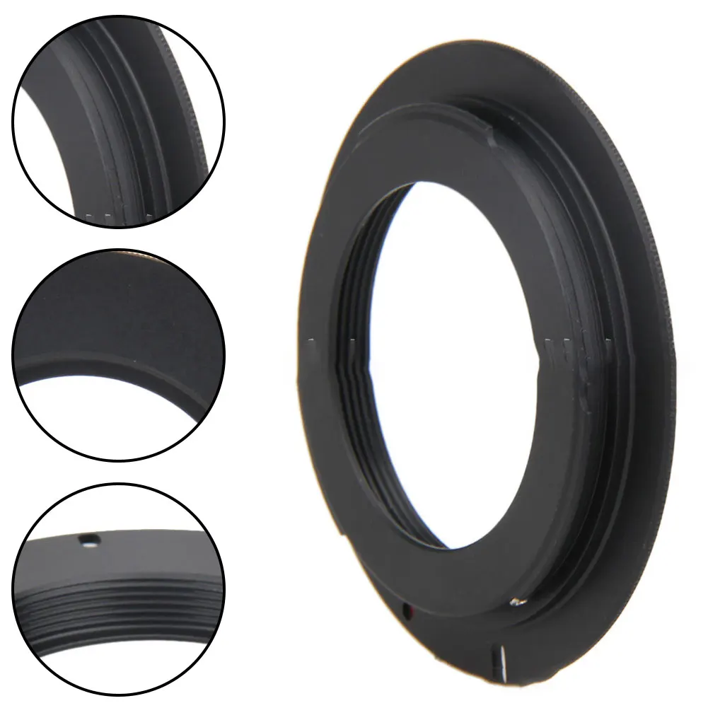 M42 Lens to For Canon EOS EF Camera Mount Adapter Ring Safety and Stability with Copper Aluminum Magnesium Alloy