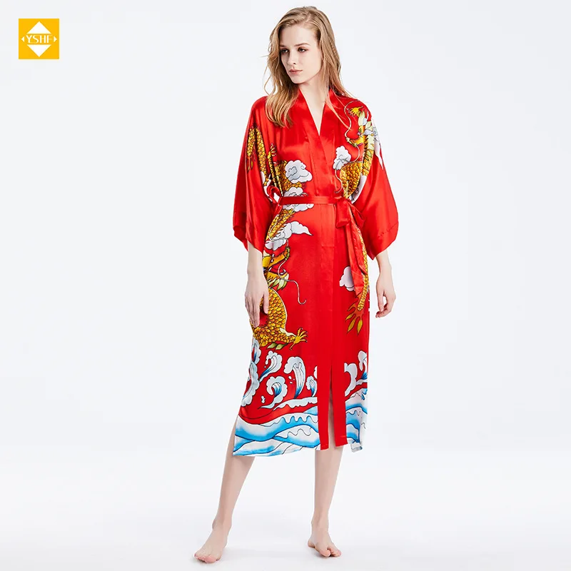 100% Silk Chinese Style Sleepwear