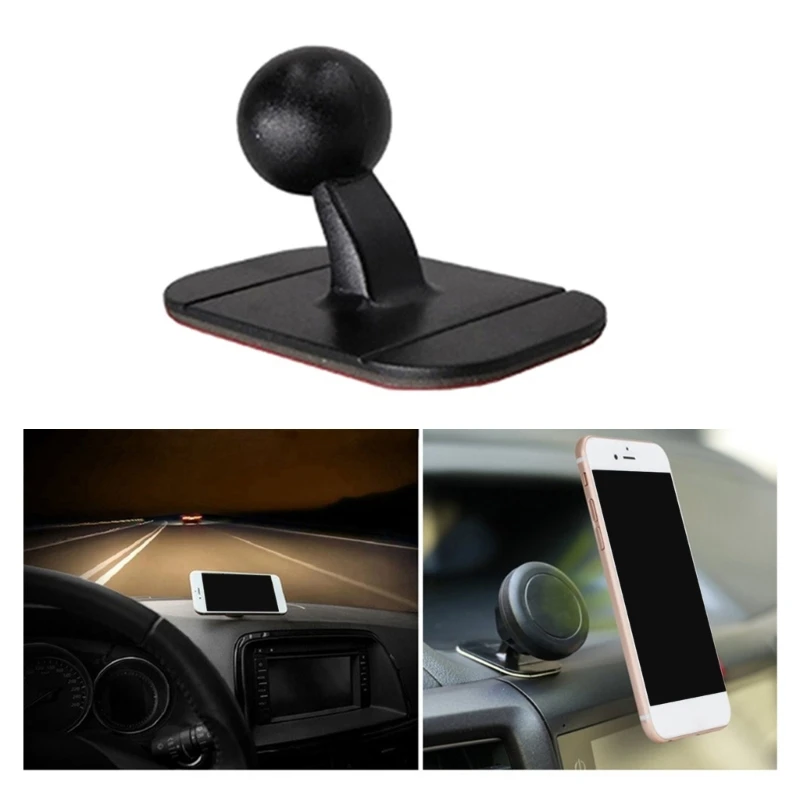 

Car Dashboard Mount 17mm Ball Head Cellphone Magnetic Mount Cradle Anti-Shedding Phone Holder Rotatable Support Drop Shipping