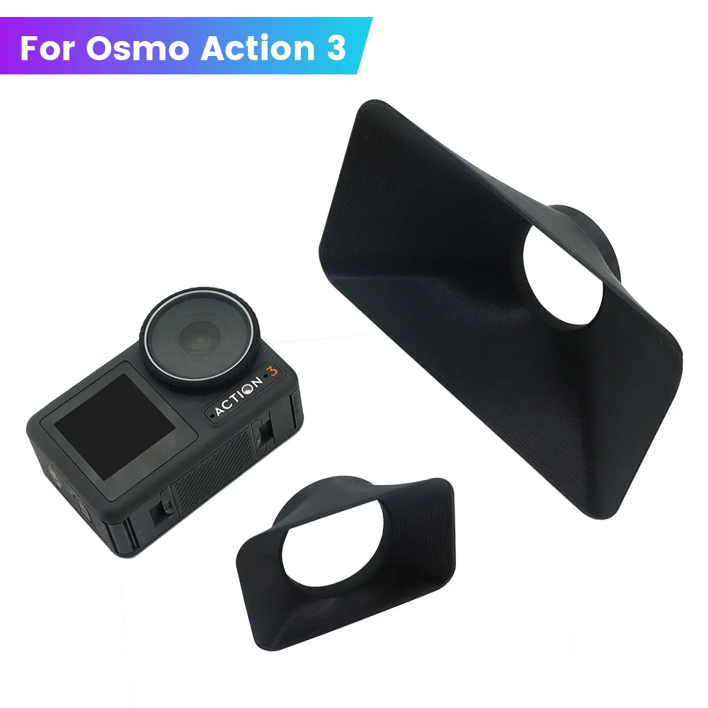 Camera Lens Hoods Anti glare Hood Small/Large Lens Sun Shade Cover Light Flares Protection