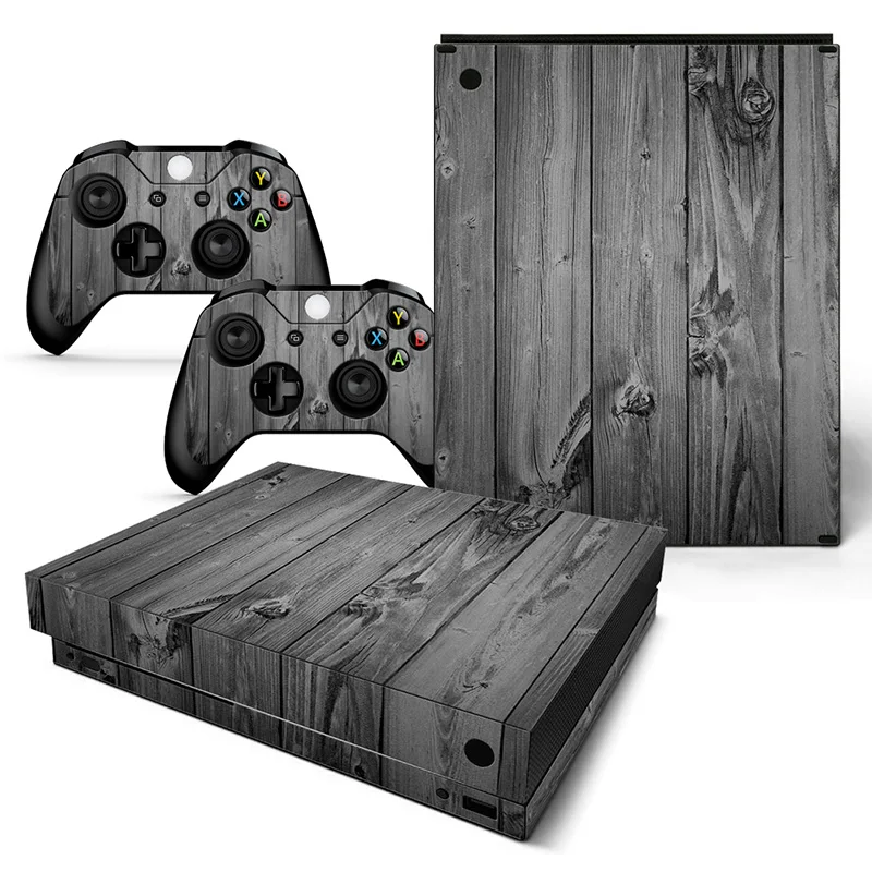 Design In Legno Console Skin E Xbox One X Controller Skin Set Xbox One X Skin Wrap Decal Sticker