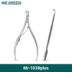 Precision Stainless Steel Nail Cuticle Trimmer and Dead Skin Remover Tool (Mr-1038plus)