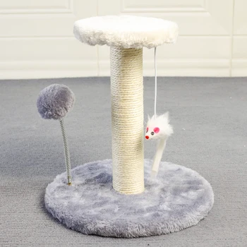 Cat Tree Tower with Toys 1
