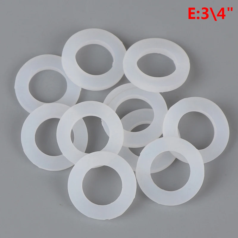 Dual-Tone Rubber and Silicone Flat Gasket Sealing Ring