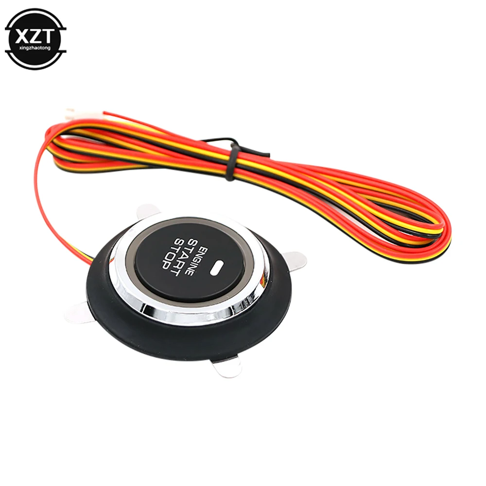 Interruttore Di Avviamento Dell'Accensione Senza Chiave Con Pulsante Di Arresto Dell'Avviamento Del Motore Dell'Auto Di Ricambio Automatico 12V