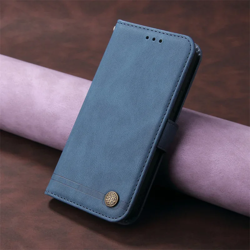 Deluxe Wallet Flip Leather Case - Premium Protective Phone Cover