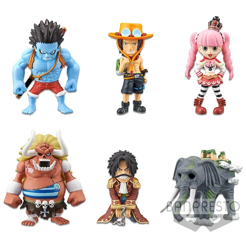 Bandai Genuine DXF One Piece Grand Line STAMPEDE Theater Version Douglas  Bullet Anime Action Figure Collect Model Toys