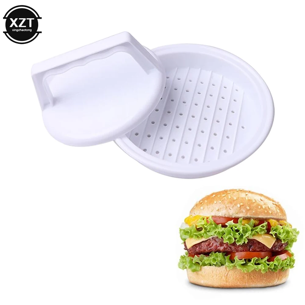 Burger Press Maker Round Shape Hamburger Meat Beef Grill Patty Food-Grade Plastic Kitchen Tool