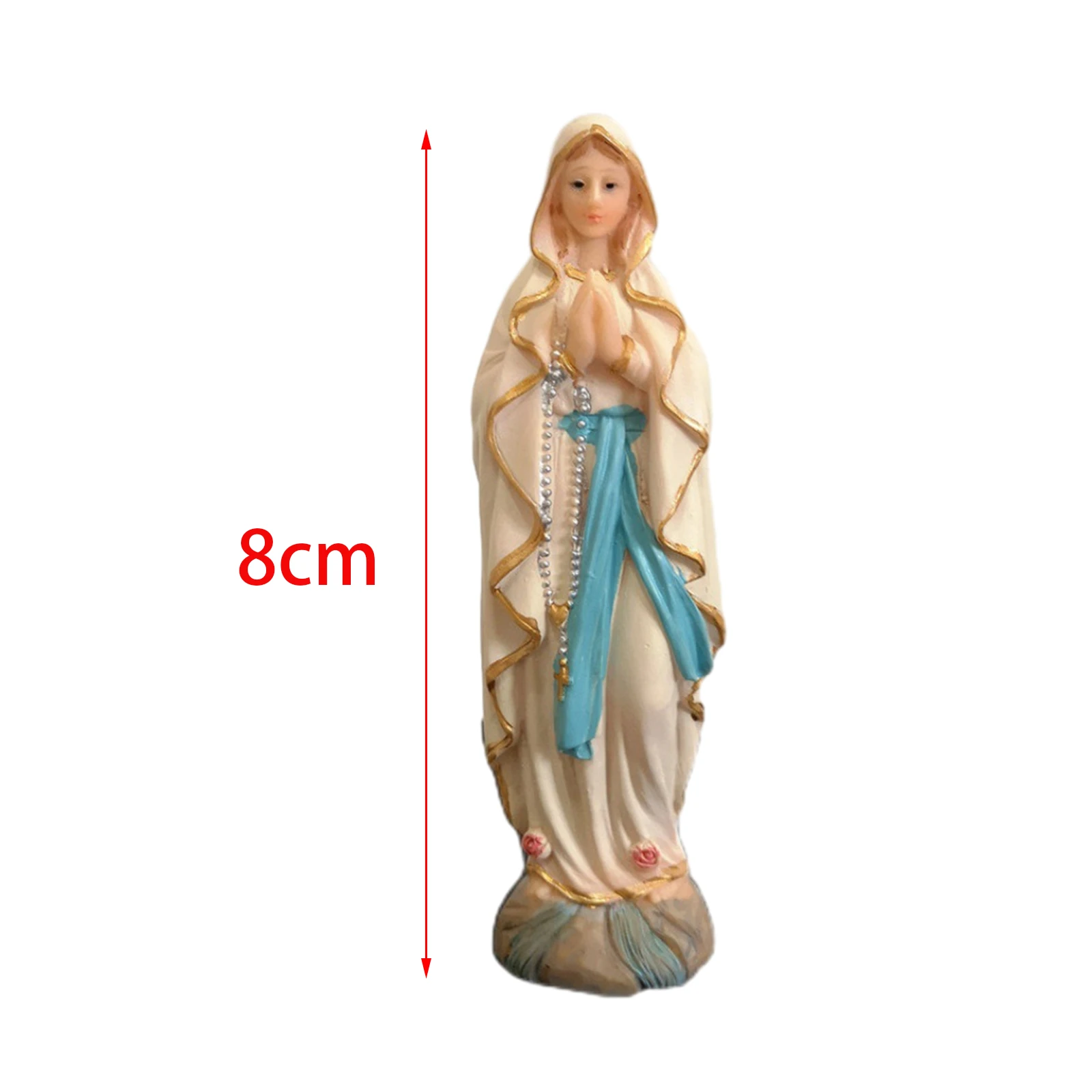 Virgin Mary Tabletop Statue 4