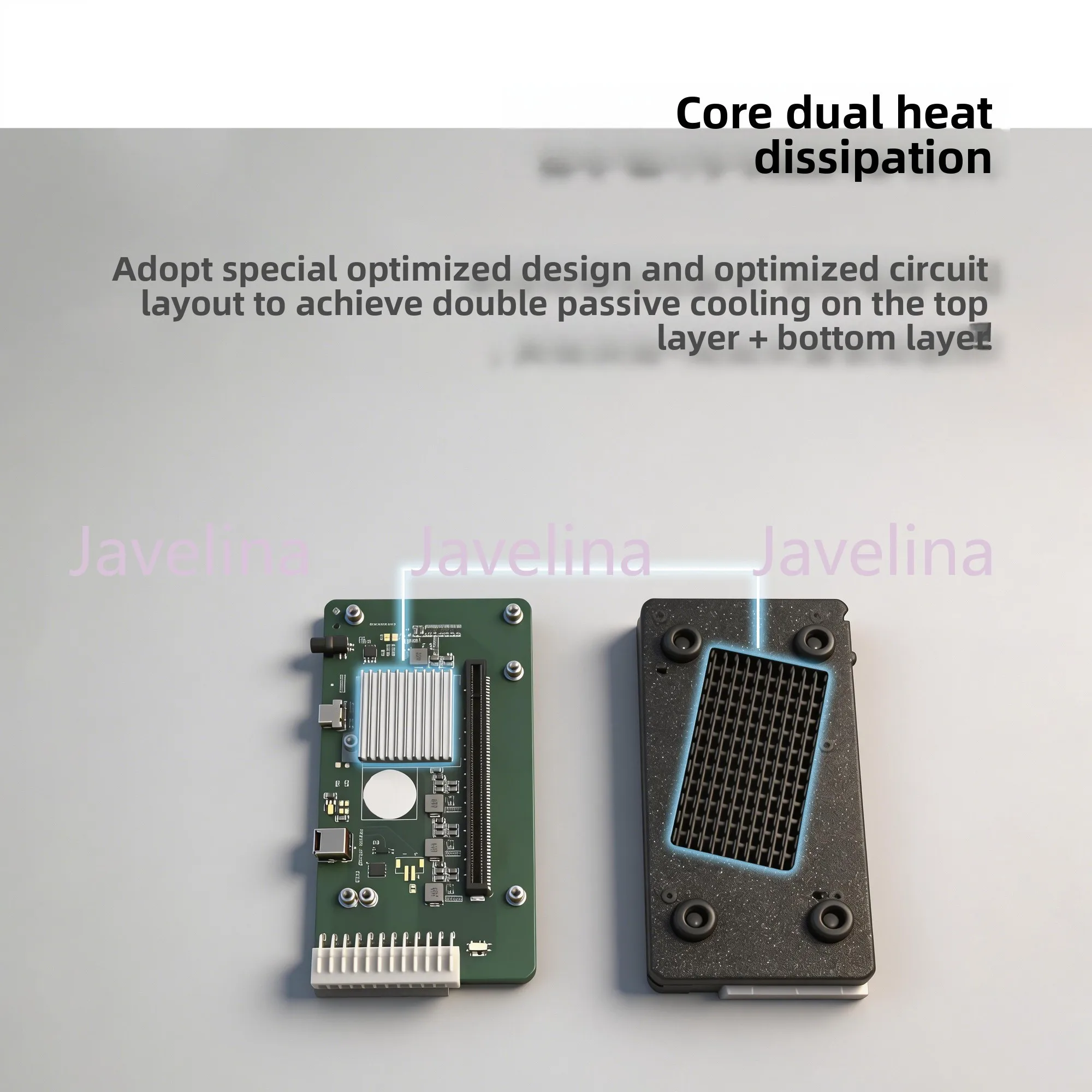 USB4 GPU 확장 도크 (Thunderbolt 4, PCI-4.0x4 외부, ASM2464 전용 칩으로 GPU 업그레이드 지원)