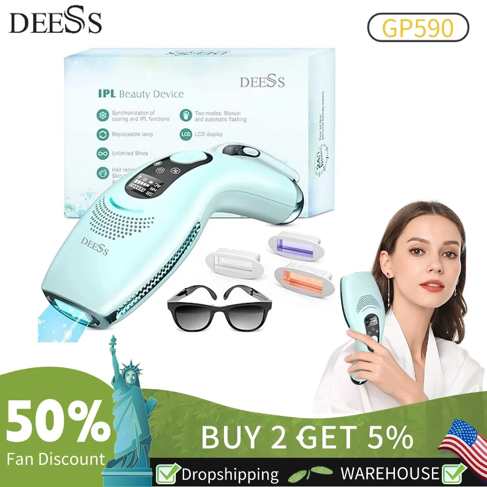 DEESSGP590TriplecareMasterPermanentLaserHairRemovalSystemIPL