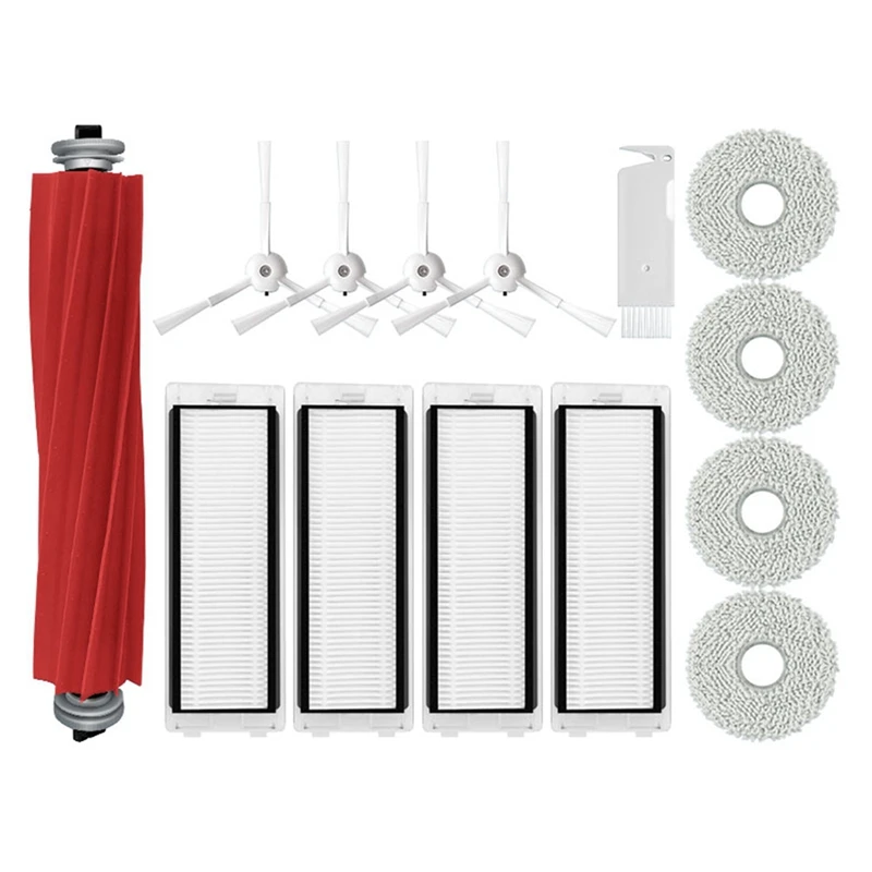 

Аксессуары для Roborock Q Revo / Roborock P10 A7400RR, основная боковая щетка, фильтр НЕРА, ткань для швабры