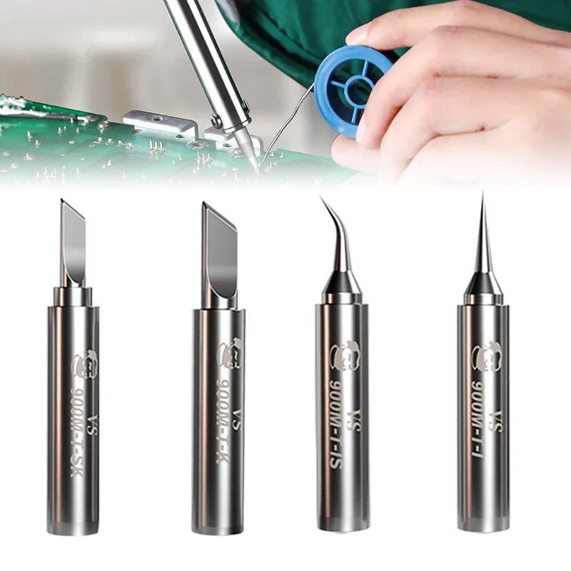 

1PCS 900M Welding Tips Soldering Iron Head Replacement For 936 Soldering Stations Durable Solder Head Welding Accessories