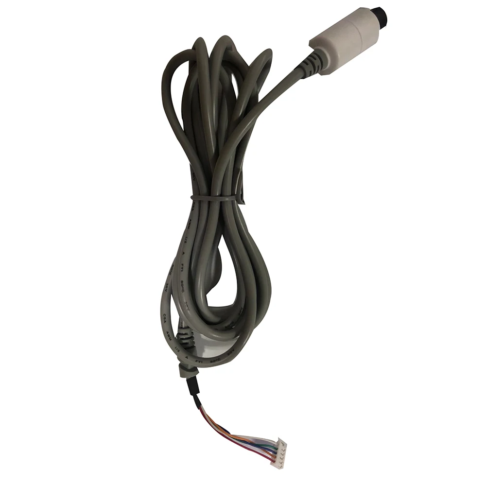 

300PCS Gray Black Replacement 1.8M Repair Gamepad Cable for Sega DC128 Dreamcast Controller