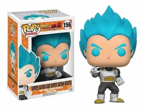 Funko Dragon Ball Z Super Saiyan Goo Super Saiyan Vegeta 156# Action Figure Vegeta Collection Model Kid Toy