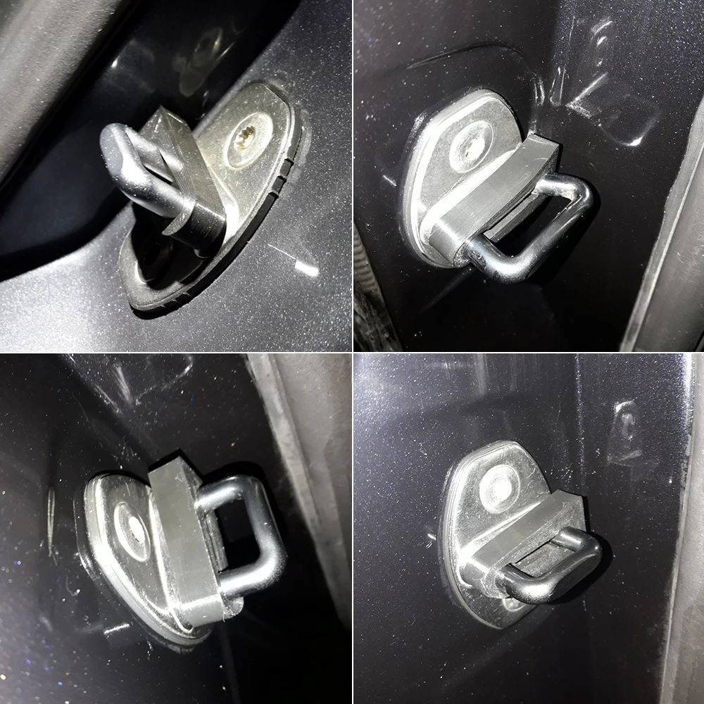 Car Sound Damper Door Locker 4X For Nissan Qashqai J10 J11 X-Trail T31 T32 Juke F15 Murano Z51 Z52 Pathfinder R51 R52 Note,car door lock damper,car sound deadener