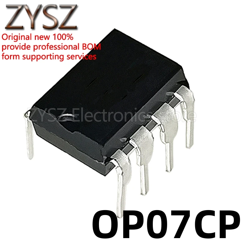 1 Pz Op07 Op07Cp In Linea Dip8 Amplificatore Operazionale A Basso Rumore