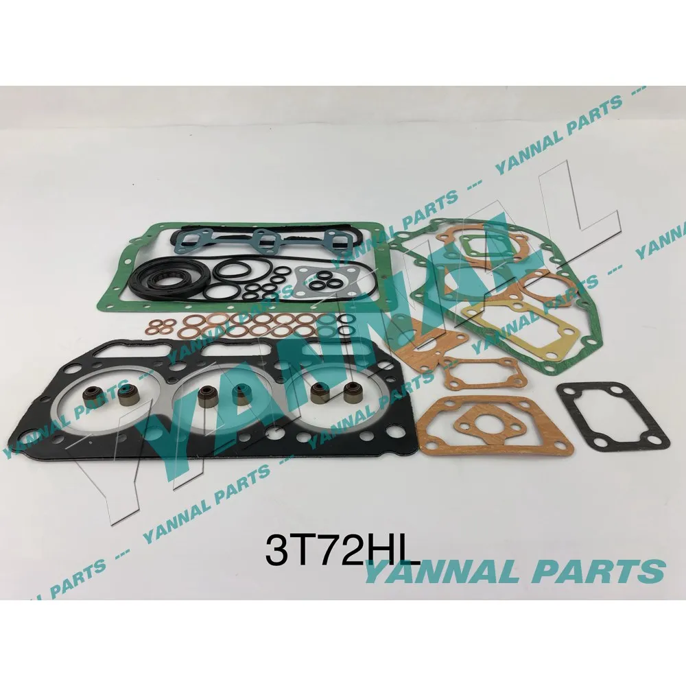 

Long Time Aftersale Service 3T72L 3T72HA 3T72HL Full Gasket Kit For Yanmar engine overhaul Rebuild repair