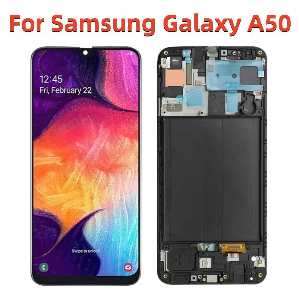 Super Amoled A505FN/DS LCD For Samsung Galaxy A50 Display LCD Touch