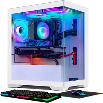 HOME-Gaming PC Computer Desktop, AMD Ryzen 4500G 3.6G, GeForce RTX 1060 6G, 16G DDR4, 512G SSD, 600M WiFicamping