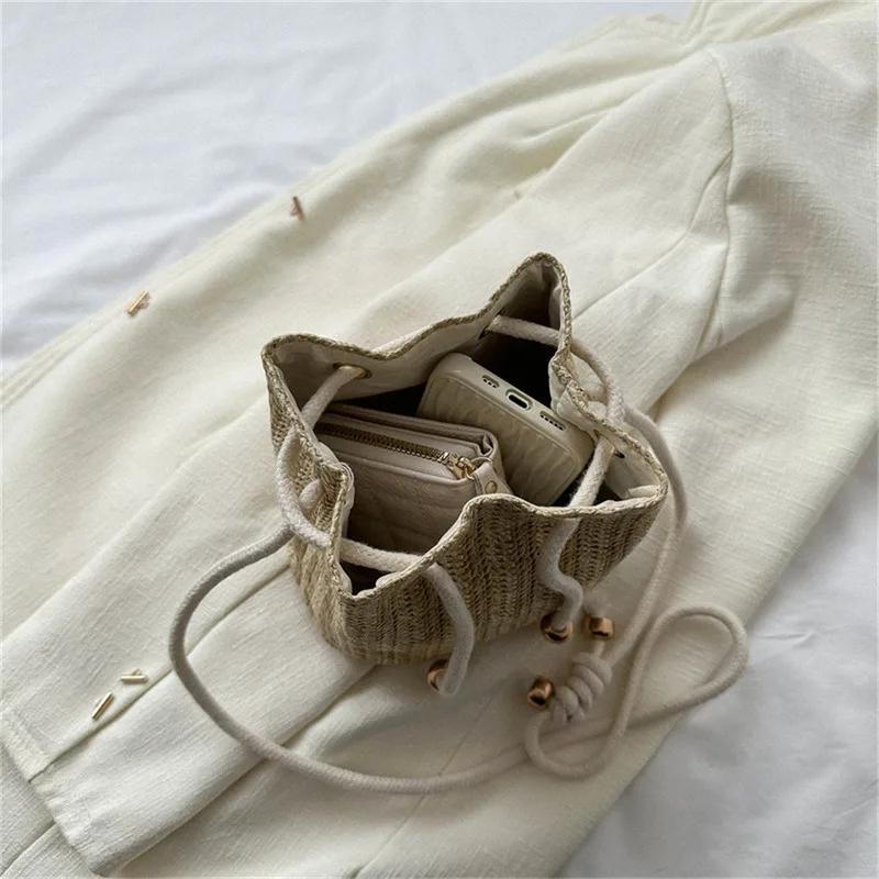 Women's Shoulder bag Soft Fabric Handbag Beach body bag Informal Summer 2024 Shoulder bag Novelty Cross body bag