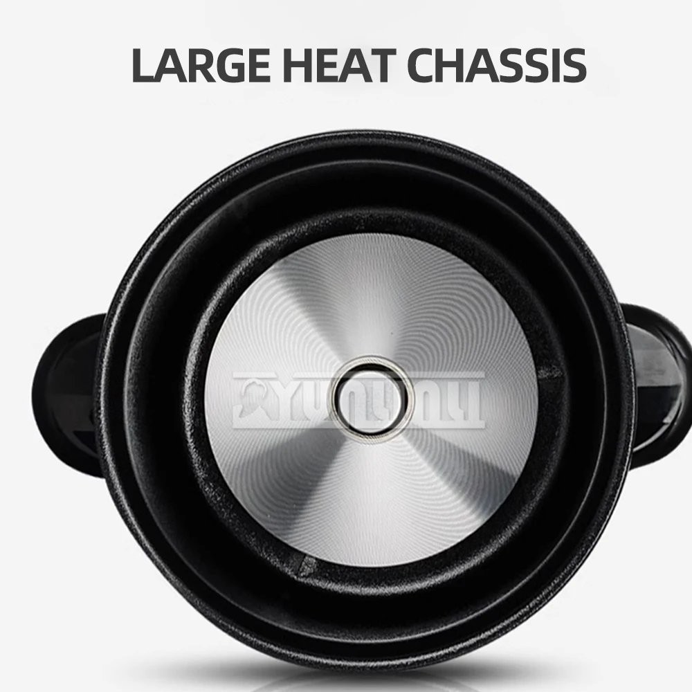 Household Multifunctional Stainless Steel Stew Pot High Capacity Electric slow cooker Home Appliances