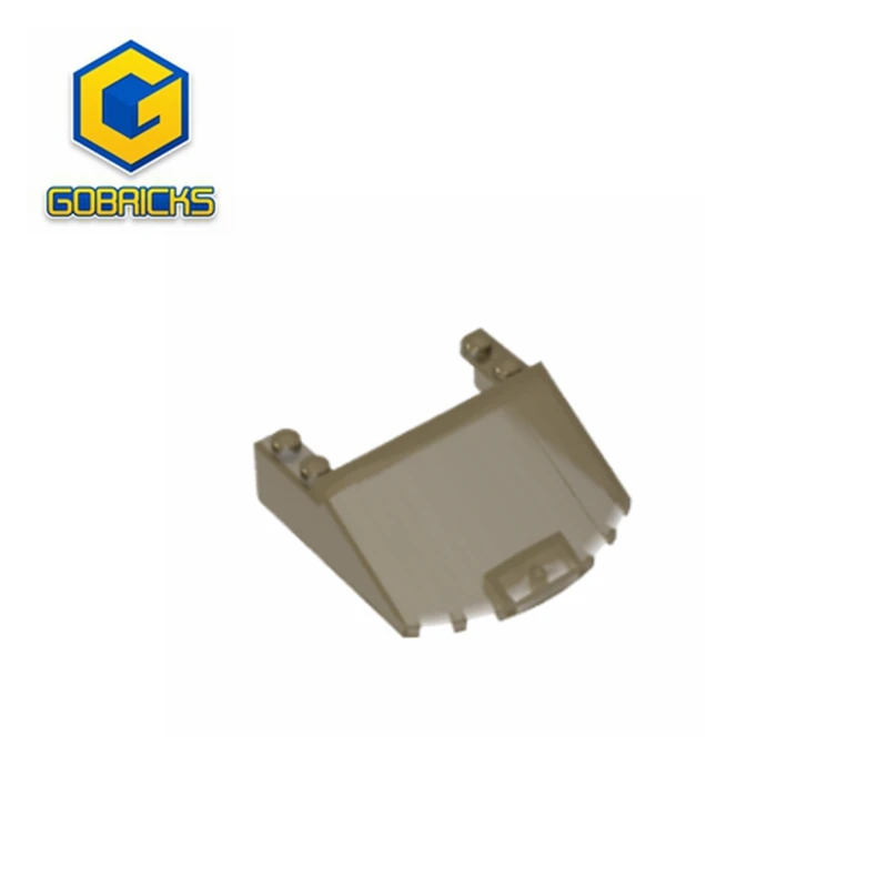 

Gobricks GDS-21272 Windscreen 6 x 6 x 1 2/3 compatible with lego 65632 Technical, Liftarm, Modified, Plate