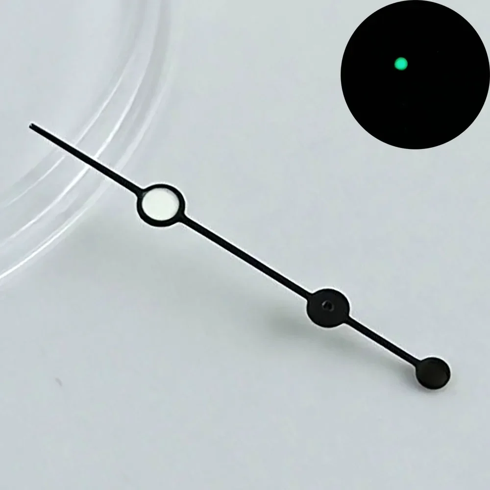 Premium Glow-in-the-Dark Watch Pointer - Blue/Green/Black Customizable Second Hand