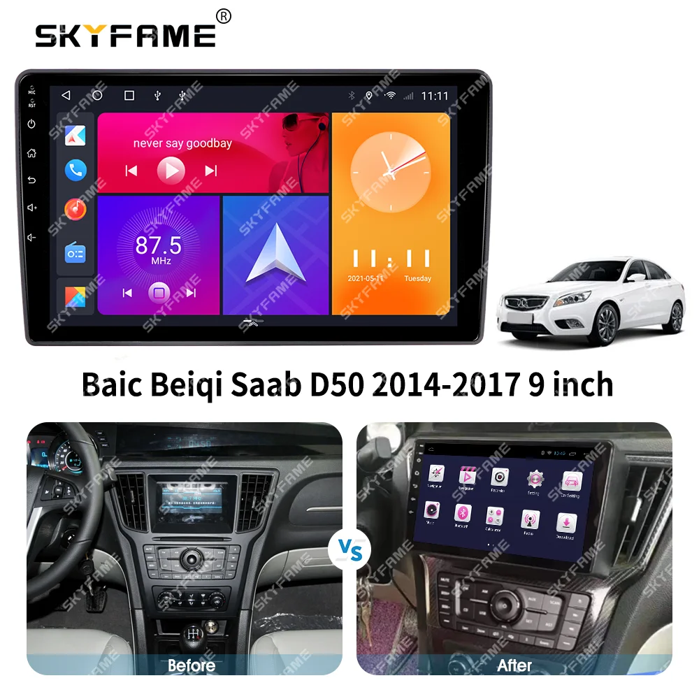 SKYFAME ڵ  ٸ , ȵ̵     г ŰƮ, Beiqi Saab Baic Senova D50 