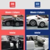 1/32 2021 Audi A8 55 TFSI Quattro Sedan Miniature Diecast Alloy Toy Car Model JKM Premium Collection Gift for Children Boy Kid 4