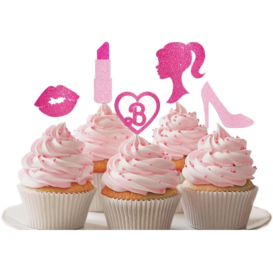Decorazioni per cupcake di compleanno a tema Karate