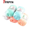 TPRPYN 1pc 50g Yarn Crochet Silk Hand Knitted Cotton Yarn for Knitting Doll Sweater hat Line DIY Amigurumi Threads 132M 1