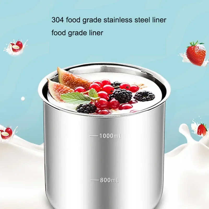 1.0L Rice Wine and Yogurt Machine Automatic Household Multi-function Mini Small Intelligent Self-made Fermentation Machine