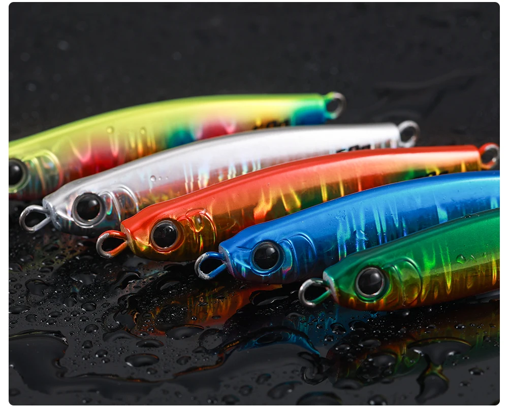 Jigging Pro Mucho Lucir Metall-Jig 40g 60g 80g Weitwurf-Jigköder für Küstenfischen und Meeresangeln – Detail 11