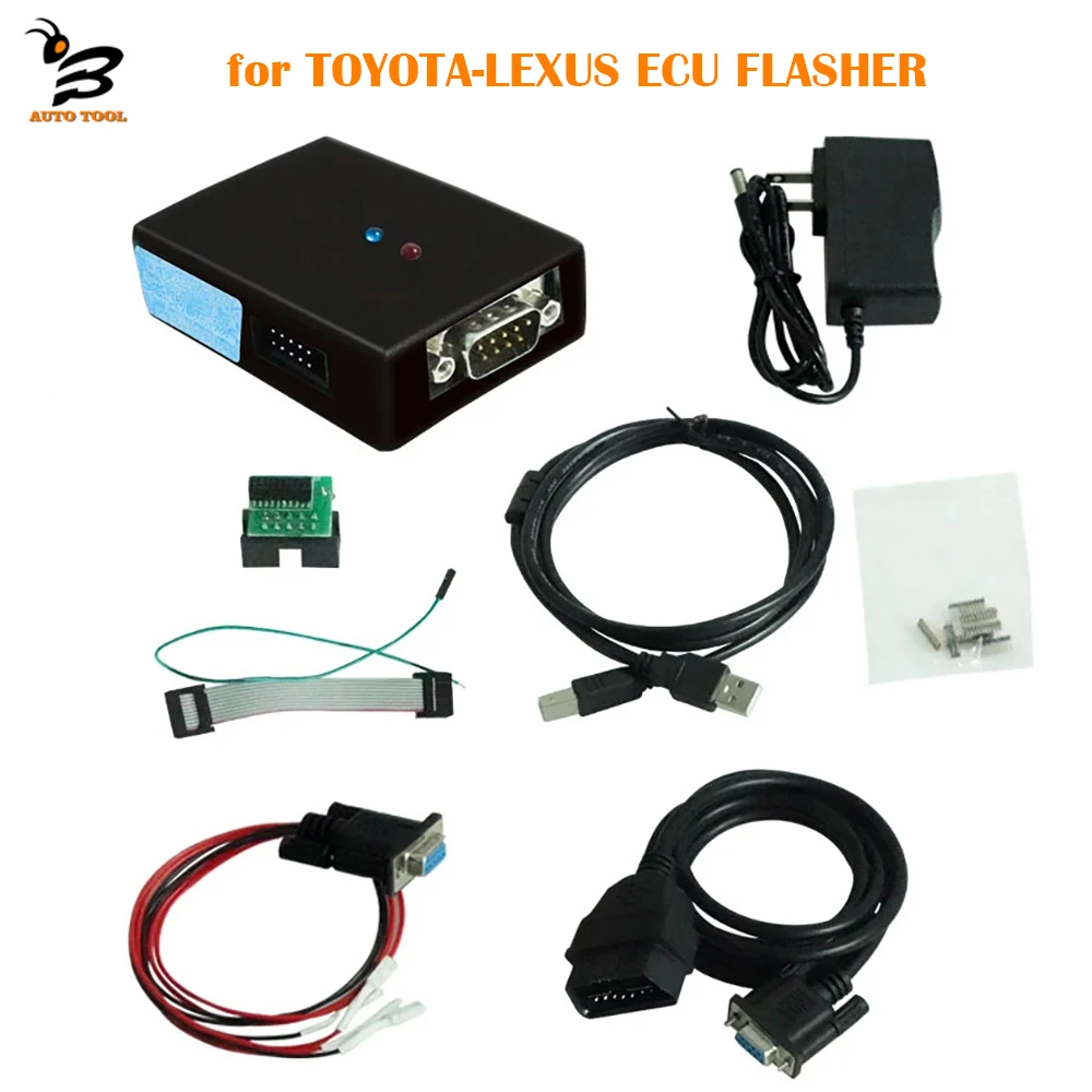 

ECU Tools for TOYOTA-LEXUS ECU FLASHER Read and Write Via Internal 20 Pin or 26 Pin Connector for NEC 7F00XX Series MCU BENCH