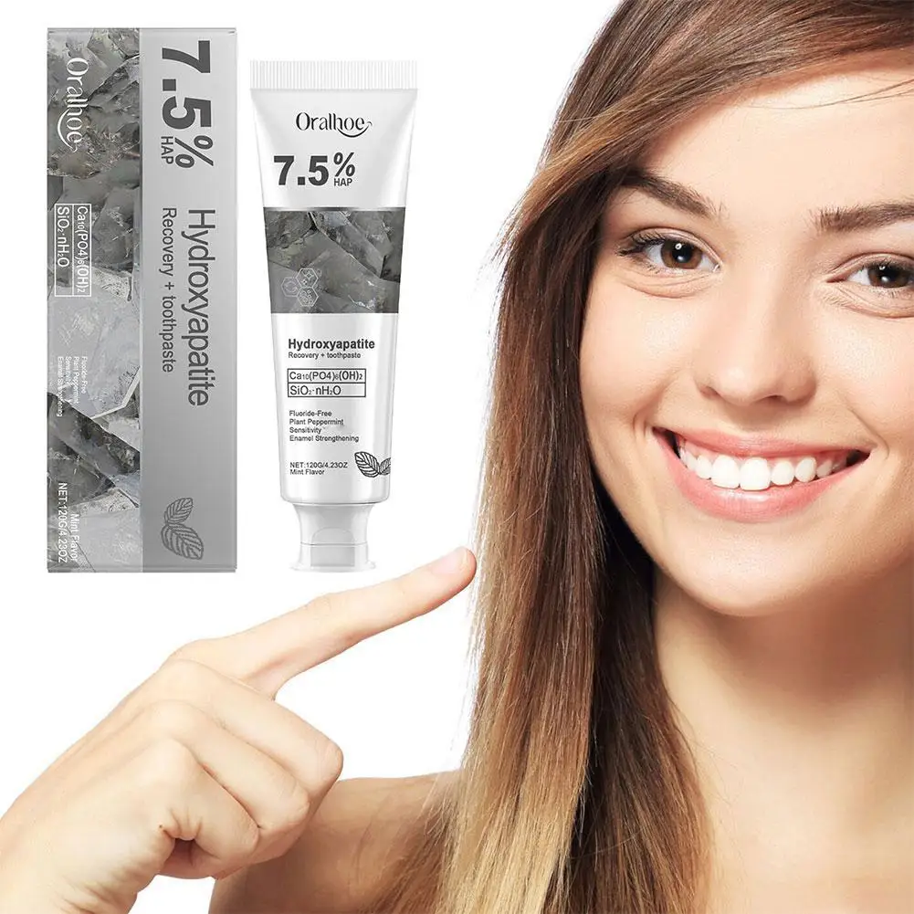 Toothpaste Whitening Removes Stains Tartar Freshens Breath Supports Gum Health Daily Care