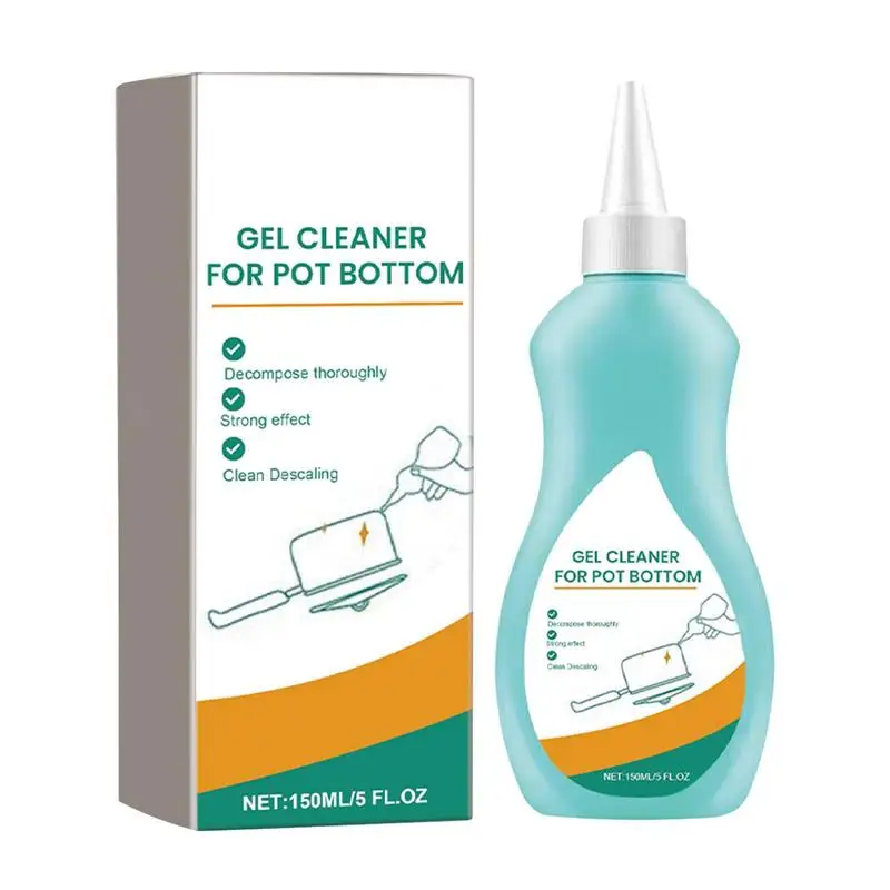 Pot Cleaner For Bottom Of Pans Multifunctional Household Cleaners Scale Cleaner 150ml Effective Powerful Kitchen Grease