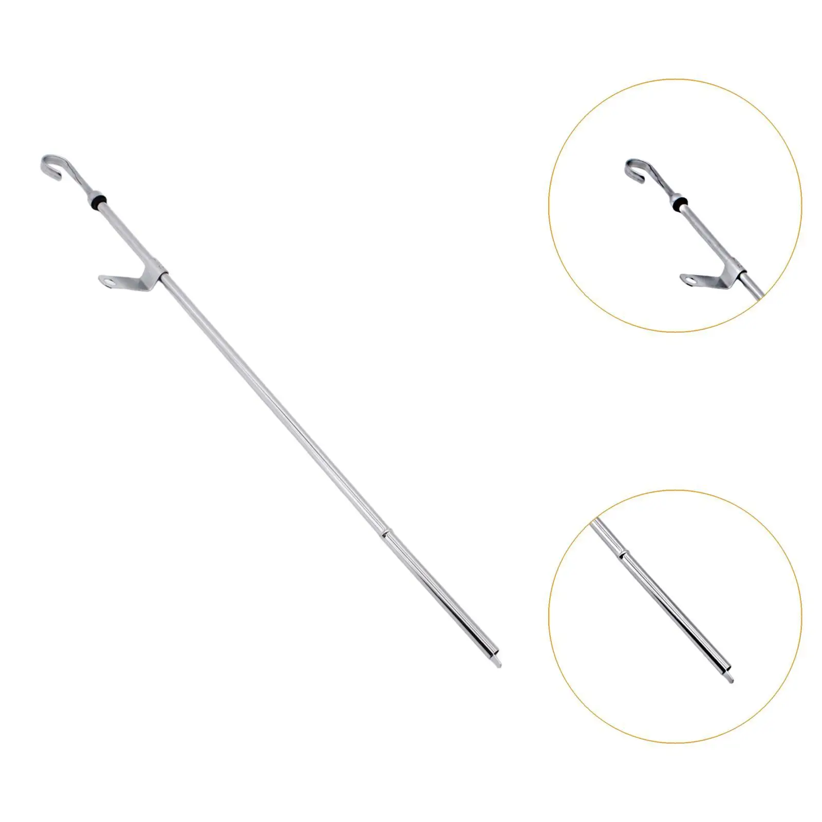 Engine Oil Dipstick Professional Replacement Compatible Sturdy Silver Accessory Car Engine Oil Measurement Tool for 427