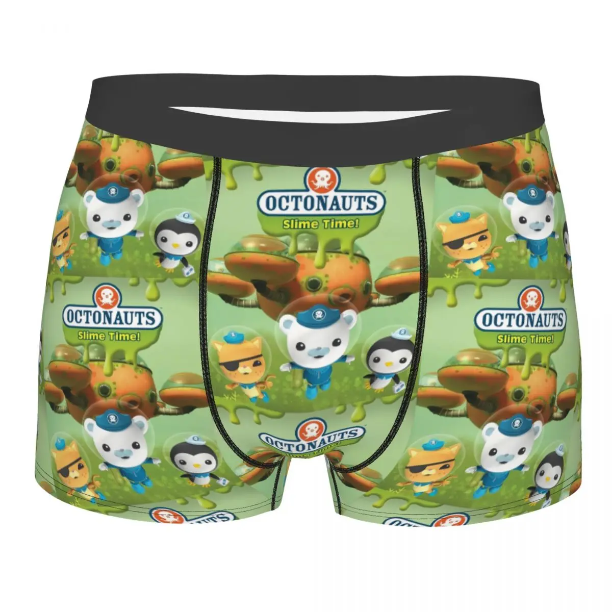 

Индивидуальное нижнее белье Disney The Octonauts Adventure, мужские эластичные боксеры, мягкие мужские трусы