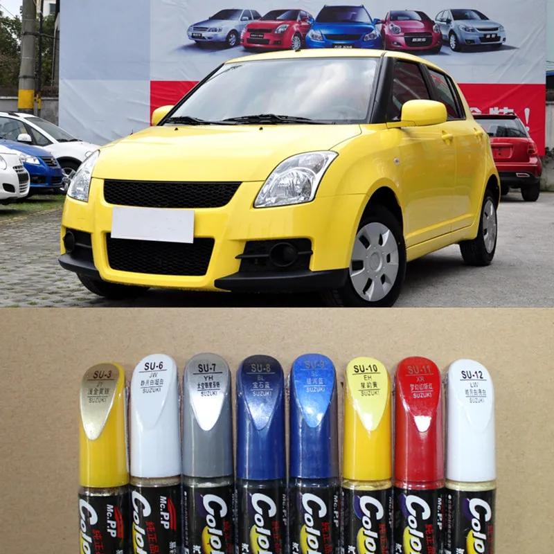Car scratch repair pen, auto paint pen for Suzuki Swift SX4 VITARA S-CROSS, auto painting pen