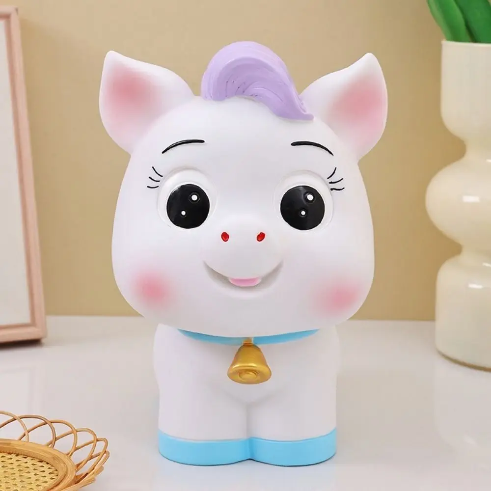 Practical Unbreakable Horse Money Jar Good Luck Decorative Coin Saving Box Cute Animal Piggy Bank Adult