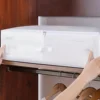 1pc-PVC Large Capacity Quilt Clothes Storage Bag Under Bed Storage Box Closet Organizer Blankets Comforters Dust-proof Storage B 2