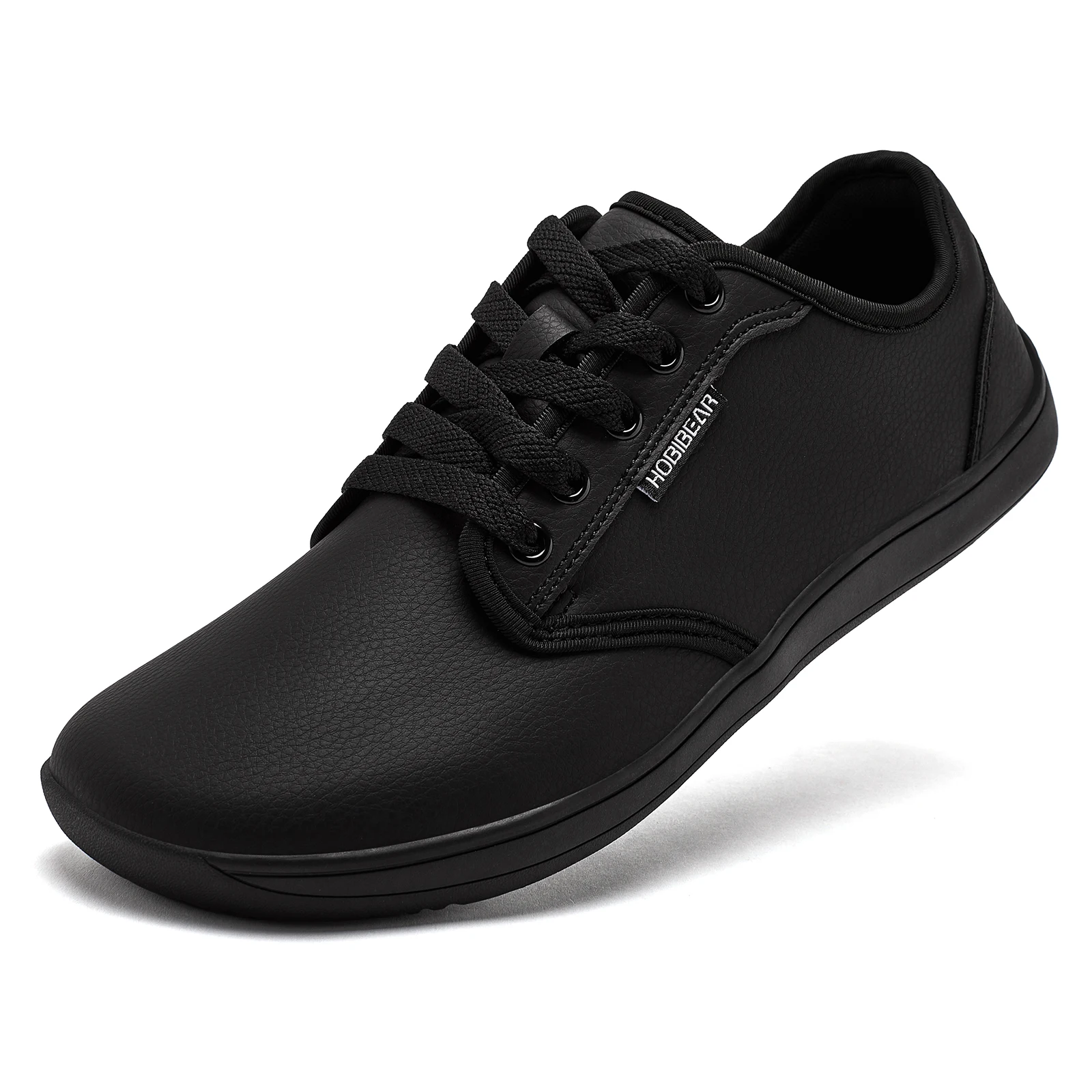 Casual Shoes Men Minimalist Barefoot Women Wide Toe Zero Drop Sneakers Matte Artificial Leather Lace Up Fashion Shoes